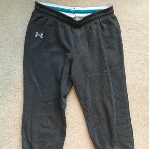 Cropped under armour sweats!